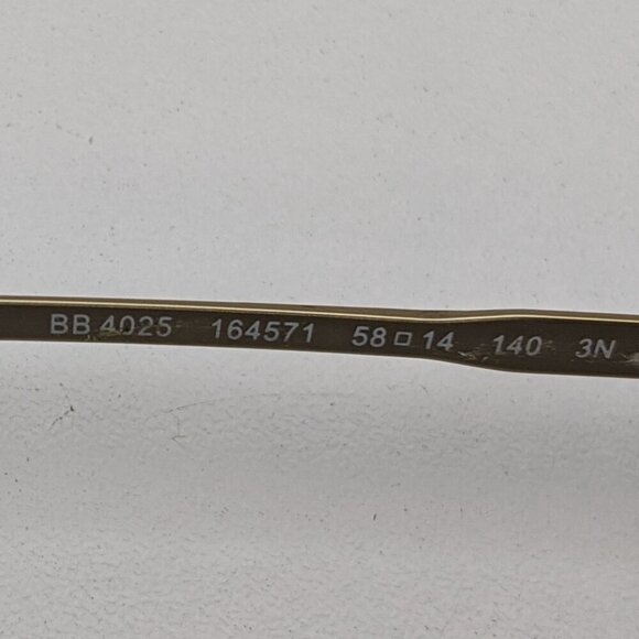 🕶️Frame only! Brooks Brothers BB4025 164571 Aviator Sunglasses 58/14-140/JLE539​ - Picture 8 of 8